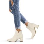 Stylish Women's Chunky Heel Ankle Booties