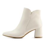 Stylish Women's Chunky Heel Ankle Booties