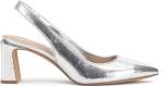 Vince Camuto Silver Hamden Slingback Pumps, Size 7