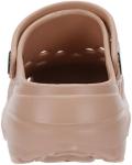 Stylish Women's Lightweight Slip-On Clogs in Brown