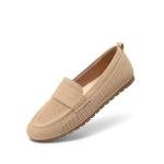 Women’s Dream Pairs Nude Slip-On Loafers