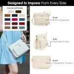 Ili New York Leather RFID Crossbody Bag for Women