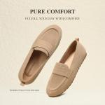 Women’s Dream Pairs Nude Slip-On Loafers