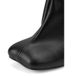 Voztolls Black Knee High Leather Boots, Size 7