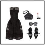 Elegant Rhinestone Fringe Satin Clutch Purse