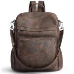 Stylish Anti-Theft Vegan Leather Backpack Purse