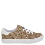 Guess Women's Loven Sneaker in Medium Brown