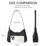 CLUCI Vegan Leather Shoulder Bag for Women