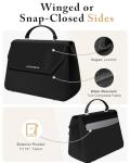 Stylish Vegan Leather Lunch Tote for Women