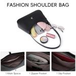 CLUCI Vegan Leather Shoulder Bag for Women