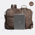 Stylish Anti-Theft Vegan Leather Backpack Purse