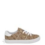 Guess Women's Loven Sneaker in Medium Brown