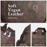 Stylish Anti-Theft Vegan Leather Backpack Purse