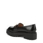 Sam Edelman Lea Loafer in Black Leather