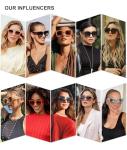 SOJOS Retro Oversized Square Sunglasses for Women