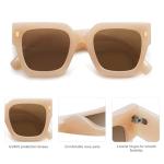 SOJOS Retro Oversized Square Sunglasses for Women