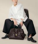 JOLILUNA Luxury Leather Messenger Clutch Handbag