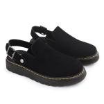 Athlefit Women's Adjustable Back Strap Clogs - Black
