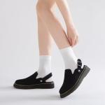 Athlefit Women's Adjustable Back Strap Clogs - Black