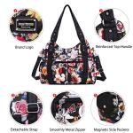 Angel Barcelo Stylish Black Leather Hobo Bag