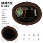 Queenoris Vegan Leather Hobo Bag for Women