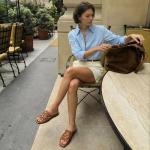 Eusibb Luxury Brown Open Toe Sandals for Women