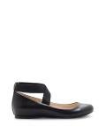 Jessica Simpson Black Criss-Cross Ballet Flats, 8.5