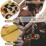 Leopard Soft Leather Sunglasses Bag - OhPinkShark