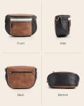 Missnine Vegan Leather Crossbody Bag for Women