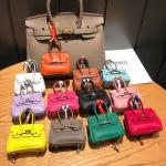 Leather Mini Bag Organizer Clip on for Earbuds Keys Coin Purse Women Luxury Pouch Gift Her