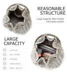 Sweetovo Sparkly Diamond Evening Bag Clutch Purses for Women Rhinestone Purse Glitter Handbag for Party Prom Cocktail Wedding (Silver)