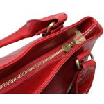 Floto Taormina Bag in Italian Calfskin Leather - handbag, shoulder bag, hobo (Tuscan Red)