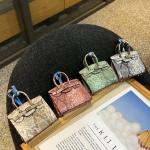 Leather Mini Bag Organizer Clip on for Earbuds Keys Coin Purse Women Luxury Pouch Gift Her