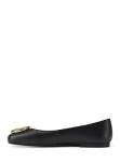 Michael Kors Women's Milan Flex Ballet Flat, Black, 6