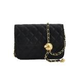 Waist Bag Mini Belt Bag for Women Mini Crossbody Bag Y2k Accessories Belt Purse for Women Fashionable (Black,Large)