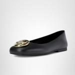 Michael Kors Women's Milan Flex Ballet Flat, Black, 6