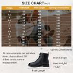 Vepose Women's Black Ankle Boots Lace up, Flat Fashion Combat Booties Low Heel, 910 Size 8 US (CJY910 Black 08)
