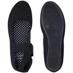 Alpine Swiss Peony Ballet Flats Shoes for Women | Elastic Ankle Strap Flats | Round Closed-Toe Shoes | Slip On Loafers | Padded for Comfort BLK 9