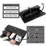 Makcr Joacbv Trendy Women Crocodile Evening Clutch Purse Crossbody Shoulder Handbag Cute Vegan Leather Satchels