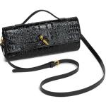Makcr Joacbv Trendy Women Crocodile Evening Clutch Purse Crossbody Shoulder Handbag Cute Vegan Leather Satchels