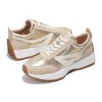 Project Cloud Womens Sneakers - Memory Foam Insole and Lightweight Spring Shoes - Non-Slip Lace Up Trendy Shoes - Fashion Sneakers for Women 2026 (Balinda, Gold, 8.5)
