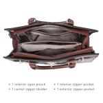 Dasein Women Handbags and Purses Ladies Shoulder Bag Top Handle Satchel Tote Work Bag with Matching Clutch