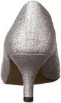 Easy Street Women's Chiffon Pump,Silver Glitter,7 M US