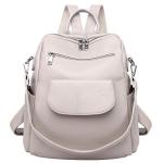 Stylish Waterproof Gray Women's Convertible Backpack