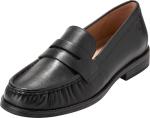 Cole Haan Women's Stassi Soft Loafers, Black Leather, 8-B US