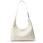 KALIDI Crescent Tote Bag, Women Underarm Handbag Vegan Leather Zipper Shoulder Purse Hobo for Evening Shopping Casual