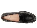 Cole Haan Women's Stassi Soft Loafers, Black Leather, 8-B US
