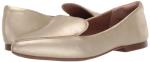 Amazon Essentials Women's Loafer Flat, Gold, 10