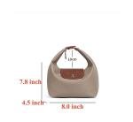 Mini Nylon Handbag for Women Crossbody Purse with Adjustable Strap Sling Bag Hobo (N)