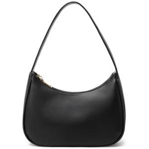 Cute Black Hobo Tote and Mini Clutch Bag